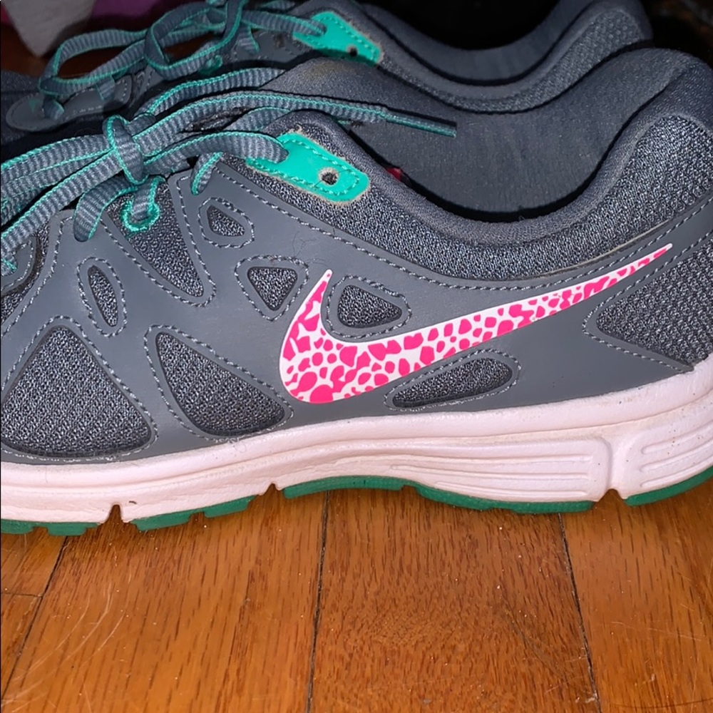 Grey Nike sneakers size 8